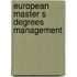 European master s degrees management