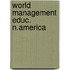 World management educ. n.america