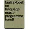 Taalzakboek en language master programma handl door Onbekend