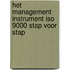 Het management instrument ISO 9000 stap voor stap