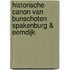 Historische Canon van Bunschoten Spakenburg & Eemdijk