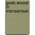 Gods woord in mensentaal