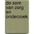 De som van zorg en onderzoek