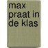 Max praat in de klas