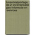 Tussenrapportage DP-2: Inventarisatie geo-informatie en -services