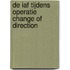 De IAF tijdens Operatie Change of Direction