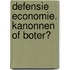 Defensie economie. Kanonnen of boter?