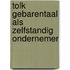 Tolk gebarentaal als zelfstandig ondernemer