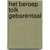 Het beroep tolk gebarentaal