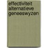 Effectiviteit alternatieve geneeswyzen