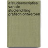 Afstudeerscripties van de studierichting grafisch ontwerpen door A. van Grunsven