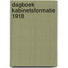 Dagboek kabinetsformatie 1918 by Hester Colijn