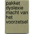 Pakket dyslexie macht van het voorzetsel
