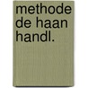 Methode de haan handl. door Baan