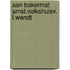 Aan bakermat amst.volkshuisv. l.wendt