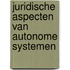 Juridische Aspecten van Autonome Systemen
