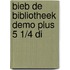Bieb de bibliotheek demo plus 5 1/4 di