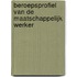 Beroepsprofiel van de maatschappelijk werker