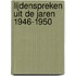 Lijdenspreken uit de jaren 1946-1950
