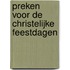 Preken voor de christelijke feestdagen