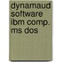Dynamaud software ibm comp. ms dos