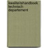 Kwaliteitshandboek technisch departement