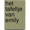 Het tafeltje van Emily door E. Besselsen