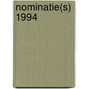 Nominatie(s) 1994 door Onbekend