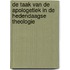 De taak van de apologetiek in de hedendaagse theologie