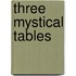 Three mystical tables