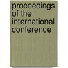 Proceedings of the International Conference by B. Demarsin
