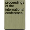 Proceedings of the International Conference door B. Demarsin