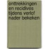 Onttrekkingen en recidives tijdens verlof nader bekeken