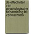 De effectiviteit van psychologische behandeling bij verkrachters