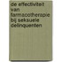 De effectiviteit van farmacotherapie bij seksuele delinquenten