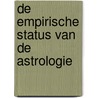 De empirische status van de astrologie by J.A.G. Ruijling