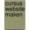 Cursus website maken door B.A.J. Jonker