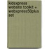 KidsXpress website toolkit + WebXpress50plus set