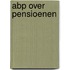 ABP over pensioenen