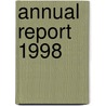 Annual report 1998 door J. de Meester