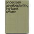 Onderzoek gevelbeplanting ing-bank amster