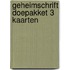 Geheimschrift doepakket 3 kaarten
