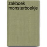 Zakboek monsterboekje door Onbekend