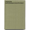 Verplichte bedrijfstakpensioenfondsen by G. Schellekens