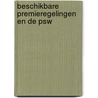 Beschikbare premieregelingen en de PSW door Schoonhoven
