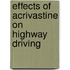Effects of acrivastine on highway driving