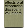 Effects oral eltoprazine diazepam volunteers door Onbekend
