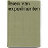 Leren van experimenten