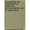 Proceedings 2nd symposium on Power-line communications and its applications by A.J. Vinck