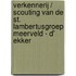 Verkennerij / scouting van de St. Lambertusgroep Meerveld - d' Ekker
